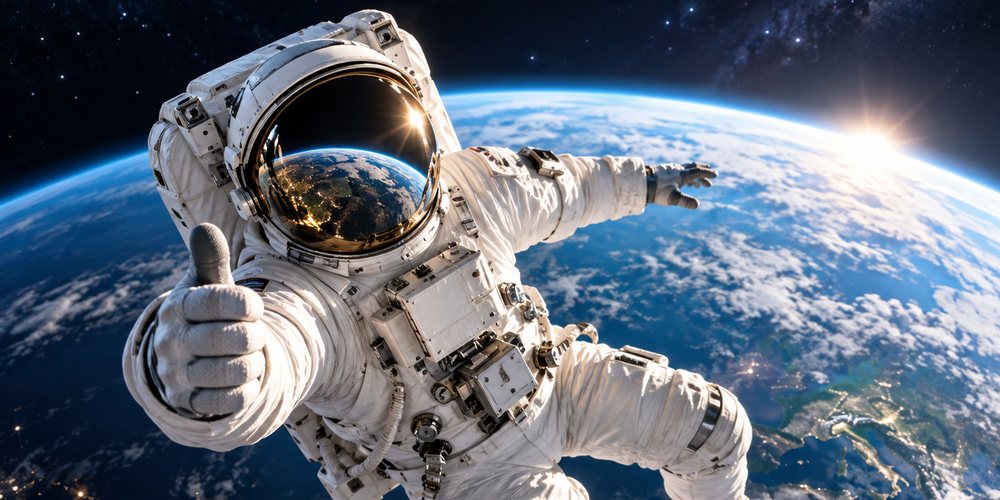 Astronaute en apesanteur
